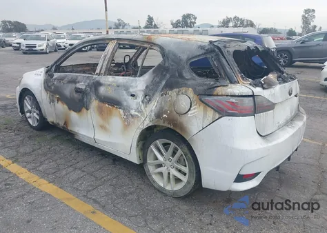 2017 Lexus Ct 200H из США, поврежденный, VIN JTHKD5BH7H2288191